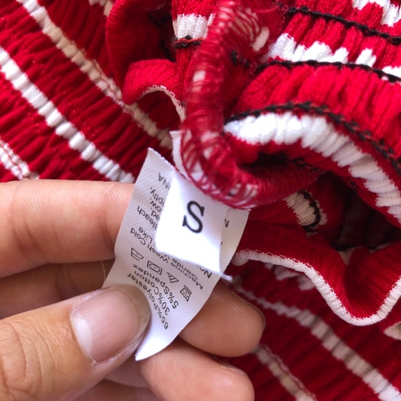 Striped Tube Top, Small - Picture 3 of 3